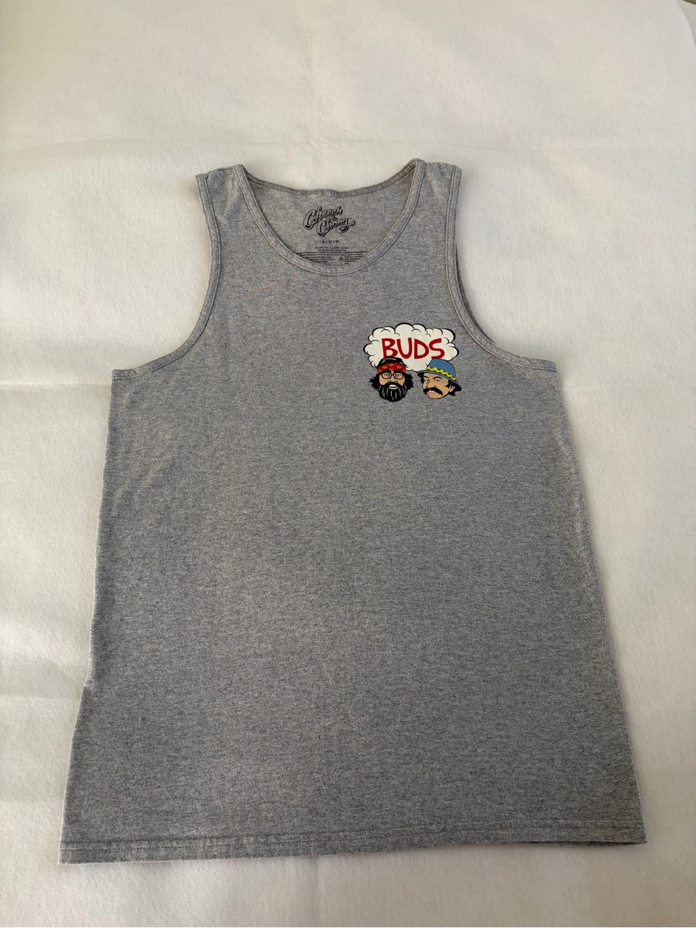 MAD Engine Gray Cheech & Chong Logo Tee